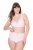 Ulla Popken 834307 Formende trusser med blonde Rosa - Shapewear - 