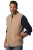 JP1880 834734 Canvasvest Mørkebeige - Jakker - Jakker i store størrelser, 2XL- 12XL