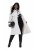 Ulla Popken 834990 Trenchcoat Taupe - Frakker - Frakker i store størrelser