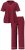 Ulla Popken 835397 Kortærmet pyjamas med skjortekrave Lilla - Pyjama/Loungewear - 