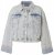 Ulla Popken 835486 Denimjakke med vide ærmer Denimblå - Jakker - Dame jakker i store størrelser