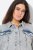 Ulla Popken 835486 Denimjakke med vide ærmer Denimblå - Jakker - Dame jakker i store størrelser