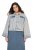 Ulla Popken 835486 Denimjakke med vide ærmer Denimblå - Jakker - Dame jakker i store størrelser