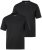 Men+ 285 T-shirt med rund hals Sort 2-pak - T-shirts - T-shirts i store størrelser - 2XL-14XL