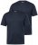 Men+ 299 T-shirt med V-hals Mørkeblå 2-pak - T-shirts - T-shirts i store størrelser - 2XL-14XL