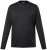 Men+ 307 Langærmet T-shirt Sort - T-shirts - T-shirts i store størrelser - 2XL-14XL