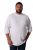 Men+ 307 Langærmet T-shirt Hvid - T-shirts - T-shirts i store størrelser - 2XL-14XL