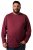Men+ 307 Langærmet T-shirt Aubergine - T-shirts - T-shirts i store størrelser - 2XL-14XL
