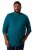 Men+ 307 Langærmet T-shirt Gråblå - T-shirts - T-shirts i store størrelser - 2XL-14XL