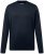 Men+ 313 Langærmet T-shirt bellyfit Mørkeblå - T-shirts - T-shirts i store størrelser - 2XL-14XL