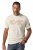 JP1880 836411 AC/DC Classic Logo T-shirt Sandgrå - Band T-shirts - Band T-shirts til mænd