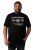 Men+ 424 T-shirt Trout Trophy Sort - T-shirts - T-shirts i store størrelser - 2XL-14XL