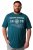 Men+ 424 T-shirt Trout Trophy Lagunegrøn - T-shirts - T-shirts i store størrelser - 2XL-14XL
