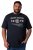 Men+ 424 T-shirt Trout Trophy Mørkeblå - T-shirts - T-shirts i store størrelser - 2XL-14XL