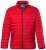Boston Park 638 Quiltet jakke bellyfit med ståkrave Rød - Jakker - Jakker i store størrelser, 2XL- 12XL