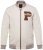 JP1880 836786 Collegejakke med emblem Benhvid - Jakker - Jakker i store størrelser, 2XL- 12XL