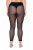 Ulla Popken 836800 Strømpeleggings Sort - Strømpebukser & strømper - 
