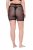 Ulla Popken 836805 Prikkede antigniv-shorts Sort - Antigniv-shorts - 