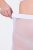 Ulla Popken 836805 Prikkede antigniv-shorts Hvid - Antigniv-shorts - 