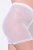 Ulla Popken 836805 Prikkede antigniv-shorts Hvid - Antigniv-shorts - 