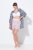 Ulla Popken 836805 Prikkede antigniv-shorts Hvid - Antigniv-shorts - 