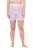 Ulla Popken 836805 Prikkede antigniv-shorts Hvid - Antigniv-shorts - 