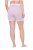 Ulla Popken 836805 Prikkede antigniv-shorts Hvid - Antigniv-shorts - 