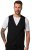 JP1880 New York Flexnamic Jerseyvest Sort - Habitter og blazere - Habitter og jakkesæt i store størrelser