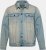 STHUGE 837222 Denimjakke med brystlommer Lyseblå - Jakker - Jakker i store størrelser, 2XL- 12XL