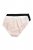 Ulla Popken 837353 Trusser med blonde 3-pak Beige - Trusser - 