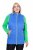 Ulla Popken 837409 Quiltet HYPRAR-vest Blå - Veste - 
