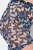 Ulla Popken 837676 Mønstrede antigniv-shorts Sort - Antigniv-shorts - 