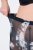 Ulla Popken 837679 Mønstrede antigniv-shorts Mørkeblå - Antigniv-shorts - 