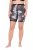 Ulla Popken 837679 Mønstrede antigniv-shorts Mørkeblå - Antigniv-shorts - 