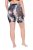Ulla Popken 837679 Mønstrede antigniv-shorts Mørkeblå - Antigniv-shorts - 