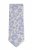 JP1880 837693 Blomstret silkeslips ekstralang Blågrå - Slips og butterfly - 