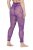 Ulla Popken 837935 Mønstrede strømpeleggings Violet - Strømpebukser & strømper - 
