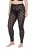 Ulla Popken 837949 Mønstrede strømpeleggings Sort - Strømpebukser & strømper - 