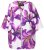 Ulla Popken 838105 Åben cardigan med bindebånd Violet - Cardigans - Cardigans i store størrelser