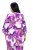 Ulla Popken 838105 Åben cardigan med bindebånd Violet - Cardigans - Cardigans i store størrelser