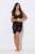 Ulla Popken 838209 Formende antigniv-shorts Sort - Antigniv-shorts - 