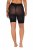 Ulla Popken 838209 Formende antigniv-shorts Sort - Antigniv-shorts - 
