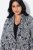 Ulla Popken 838656 Blomstret blazer Hvid - Blazere - Blazere i plusstørrelser til kvinder