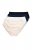 Ulla Popken 839167 Trusser med blonde 4-pak Flerfarvet - Trusser - 