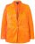 Ulla Popken 839607 Blazer i satin med print Lys orange - Blazere - Blazere i plusstørrelser til kvinder