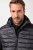 JAY-PI Lightly Quilted Jacket with a Hoodie Black - Jakker - Jakker i store størrelser, 2XL- 12XL