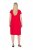Ulla Popken 839896 Jerseykjole med similisten Rosa - Aftenkjoler - Festkjoler i plus size