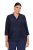 Ulla Popken 841127 Bluse Mørkeblå - Bluser - Bluser i plus size til hverdag