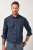 JP1880 Shirt Long Sleeve Kent Collar Navy - Skjorter - Skjorter til store mænd 2XL- 8XL