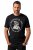 JP1880 T-Shirt Chest Print Bone Force Black - T-shirts - T-shirts i store størrelser - 2XL-14XL